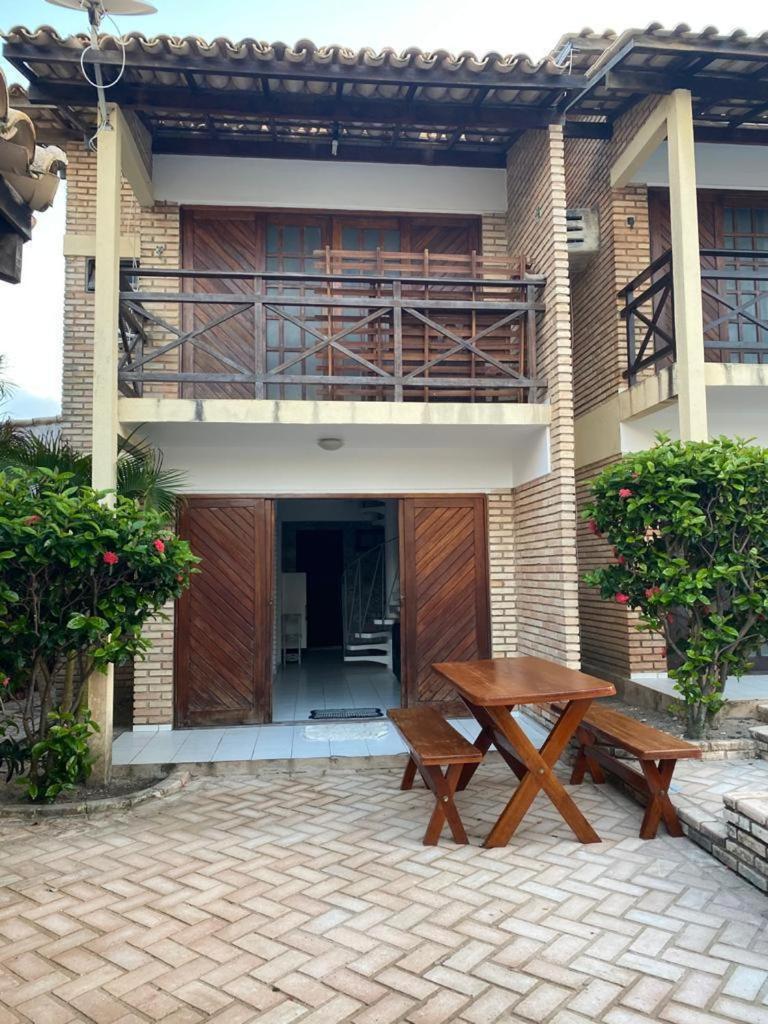 Casa Na Barra De Sao Miguel Villa Buitenkant foto